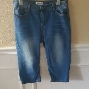 Women's Classic Blue Denim Shorts